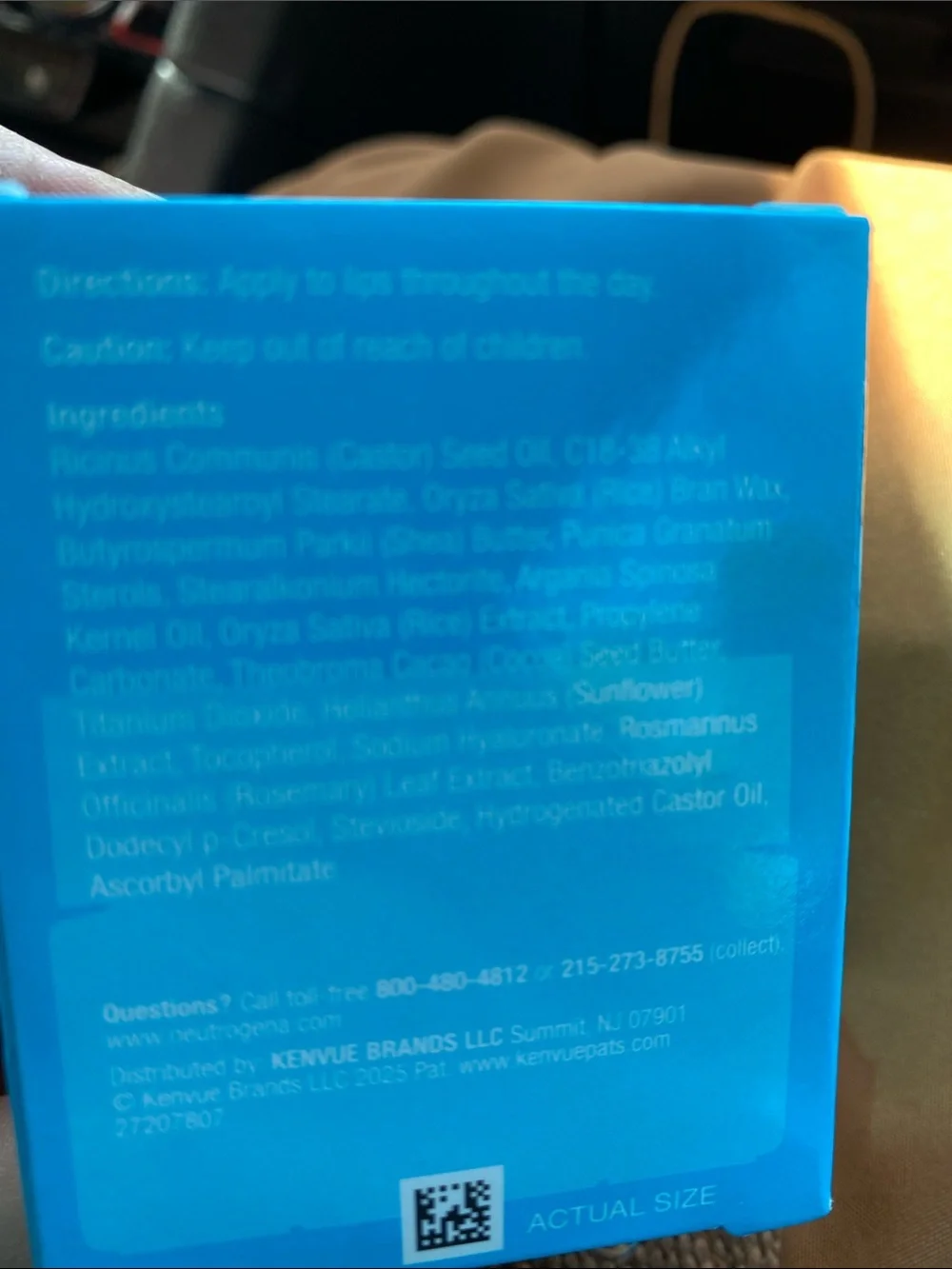 Neutrogena Hydro Boost Lip Balm - Sheer Ice (Blue Packaging)